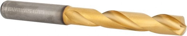 Kennametal - 7/16" 140° Solid Carbide Jobber Drill - Apex Tool & Supply