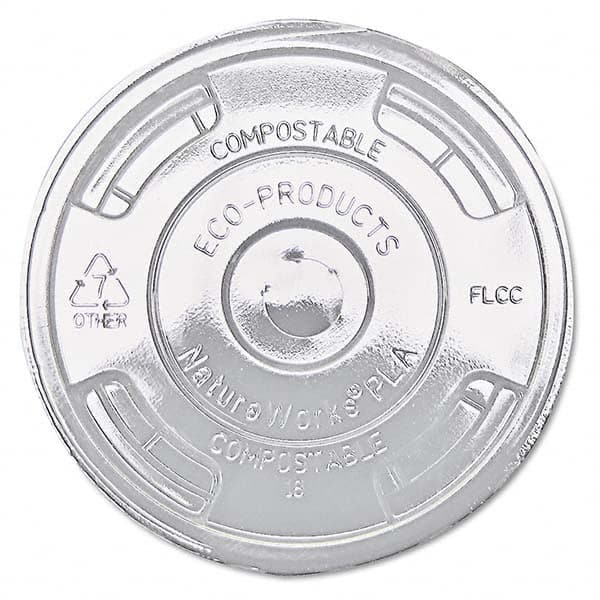 ECO PRODUCTS - GreenStripe Renewable & Compost Cold Cup Flat Lids, F/9-24 oz, 100/PK, 10 PK/CT - Apex Tool & Supply
