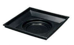 Made in USA - 24" Long x 24" Wide Oil Drain Pan - Polyethelyne - Apex Tool & Supply