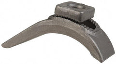 Gibraltar - 5/8" Stud, Carbon Steel, Plain Strap Clamp - 5-1/16" OAL x 1-5/8" Wide x 2-1/4" High, Plain Nose - Apex Tool & Supply