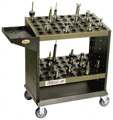 Huot - 90 Tool Capacity, HSK HSK63A Taper SuperScoot CNC Tool Cart - Apex Tool & Supply