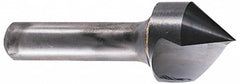 Hertel - 1-1/4" Head Diam, 3/4" Shank Diam, 1 Flute 82° Solid Carbide Countersink - Apex Tool & Supply