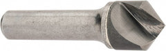 Hertel - 3/4" Head Diam, 1/2" Shank Diam, 1 Flute 100° Solid Carbide Countersink - Apex Tool & Supply