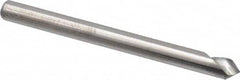 Hertel - 1/8" Head Diam, 1/8" Shank Diam, 1 Flute 82° Solid Carbide Countersink - Apex Tool & Supply
