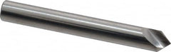 Hertel - 1/4" Head Diam, 1/4" Shank Diam, 1 Flute 82° Solid Carbide Countersink - Apex Tool & Supply