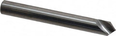 Hertel - 1/4" Head Diam, 1/4" Shank Diam, 1 Flute 90° Solid Carbide Countersink - Apex Tool & Supply