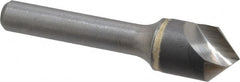 Hertel - 5/8" Head Diam, 3/8" Shank Diam, 1 Flute 90° Solid Carbide Countersink - Apex Tool & Supply