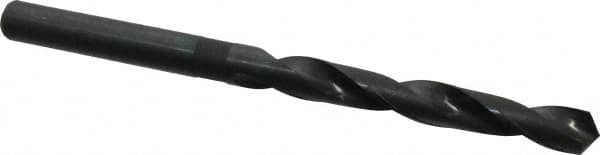 Hertel - 21/32" 118° Spiral Flute High Speed Steel Taper Length Drill Bit - Apex Tool & Supply