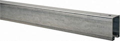 National Mfg. - 6 Ft Long, 450 Lb Capacity, Straight Boxrail - Galvanized, Series 5116 - Apex Tool & Supply
