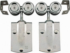 National Mfg. - 2 Piece, Box Rail Hanger with Strap - Use with Square Box Track - Apex Tool & Supply