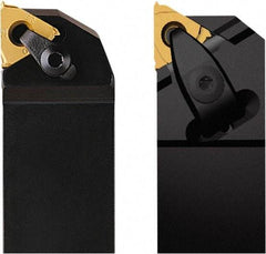 Seco - External Thread, Right Hand Cut, 16mm Shank Width x 16mm Shank Height Indexable Threading Toolholder - 100mm OAL, 16ER Insert Compatibility, CE Toolholder, Series Snap Tap - Apex Tool & Supply