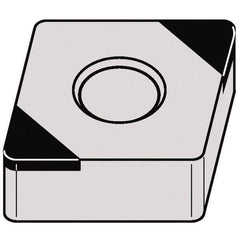 Kennametal - CNGA432 S0820 Grade KB1345 PCBN Turning Insert - 80° Diamond, 1/2" Inscr Circle, 3/16" Thick, 1/32" Corner Radius - Apex Tool & Supply
