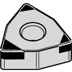 Kennametal - WNGA431 MT Grade KBH20 PCBN Turning Insert - Nano-Composite Finish, 80° Trigon, 1/2" Inscr Circle, 3/16" Thick, 1/64" Corner Radius - Apex Tool & Supply