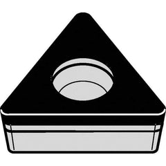 Kennametal - TCGW21.51 S0415 Grade KB1610 PCBN Turning Insert - 60° Triangle, 1/4" Inscr Circle, 3/32" Thick, 1/64" Corner Radius - Apex Tool & Supply