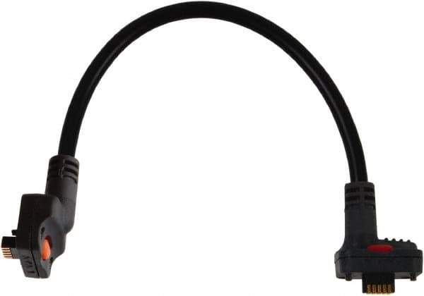 Mitutoyo - 6" Long SPC Connecting Cable - Use with Digimatic Micrometer - Apex Tool & Supply