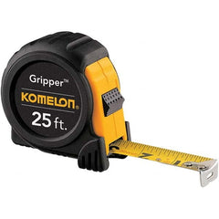 Komelon - 25' x 1" Yellow Blade Tape Measure - Apex Tool & Supply