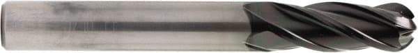 OSG - 1/32" Diam, 3/32" LOC, 4 Flute Solid Carbide Ball End Mill - Diamond Finish, Single End, 1-3/4" OAL, 1/8" Shank Diam, Spiral Flute - Apex Tool & Supply