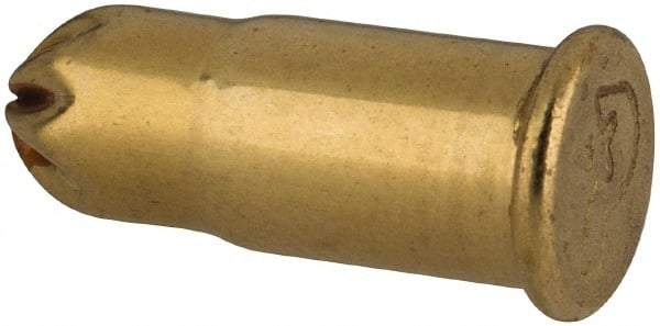 Powers Fasteners - Brown, 0.22 Caliber, Power Load Powder Actuated Load - 2" Wide x 1-1/4" Deep x 2" High, For Use with HILTI DXE37; HILTI DXE72; P2200; P7200; RAMSET 721; RAMSET M70 - Apex Tool & Supply