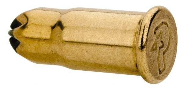 Powers Fasteners - Green, 0.22 Caliber, Power Load Powder Actuated Load - 2" Wide x 1-1/4" Deep x 2" High, For Use with HILTI DXE37; HILTI DXE72; P2200; P7200; RAMSET 721; RAMSET M70 - Apex Tool & Supply