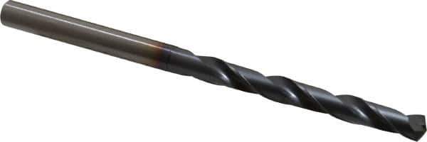 OSG - #1 130° Powdered Metal Jobber Drill - V Finish, Right Hand Cut, Spiral Flute, Straight Shank, 101mm OAL, Standard Point - Apex Tool & Supply