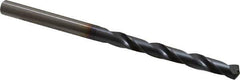 OSG - #1 130° Powdered Metal Jobber Drill - V Finish, Right Hand Cut, Spiral Flute, Straight Shank, 101mm OAL, Standard Point - Apex Tool & Supply