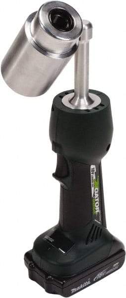 Greenlee - 12 Piece, 1/2-2" Punch Hole Diam, Hydraulic Standard Punch Kit - Round Punch, 14 Gage Mild Steel - Apex Tool & Supply