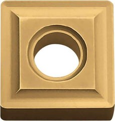 Kyocera - SNMG322 Grade CA5525 Carbide Turning Insert - TiCN/Al2O3/TiN Finish, 90° Square, 3/8" Inscr Circle, 1/8" Thick, 1/32" Corner Radius - Apex Tool & Supply