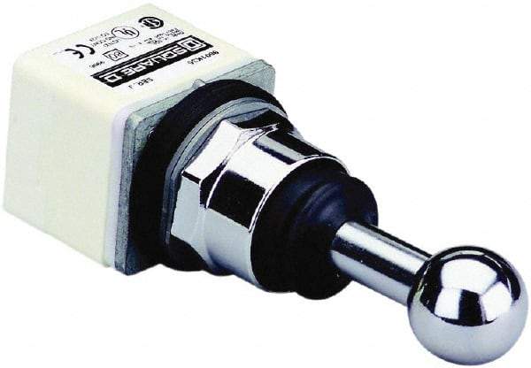 Schneider Electric - 5 Position, 80mm Long, -13 to 158°F, Octagonal Handle, Momentary (MO) Joystick Controller Switch - IP66, 30mm Mount Hole Diameter - Apex Tool & Supply