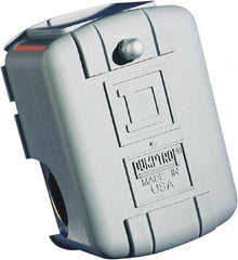 Square D - 1 and 3R NEMA Rated, 20 to 40 psi, Electromechanical Pressure and Level Switch - Adjustable Pressure, 575 VAC, L1-T1, L2-T2 Terminal, For Use with Square D Pumptrol - Apex Tool & Supply