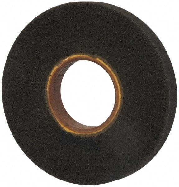 Brite Star - 8" Diam 220 Grit Silicon Carbide Unmounted Flap Wheel - 3" Hole, 1" Wide, Density 7, Coated, Grade Very Fine, 3,200 Max RPM - Apex Tool & Supply