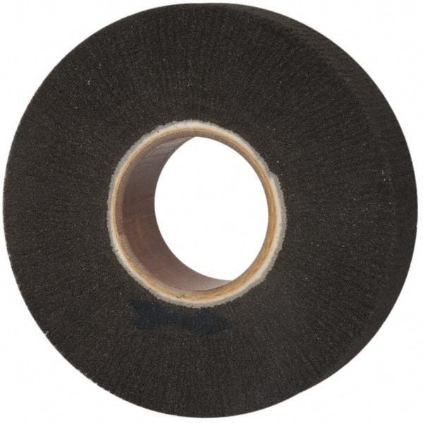 Brite Star - 8" Diam 220 Grit Silicon Carbide Unmounted Flap Wheel - 3" Hole, 2" Wide, Density 7, Coated, Grade Very Fine, 3,200 Max RPM - Apex Tool & Supply