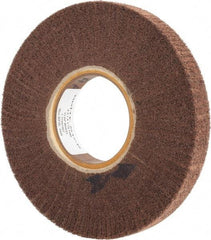 Brite Star - 8" Diam 180 Grit Aluminum Oxide Unmounted Flap Wheel - 3" Hole, 1" Wide, Density 7, Coated, Grade Fine, 3,200 Max RPM - Apex Tool & Supply