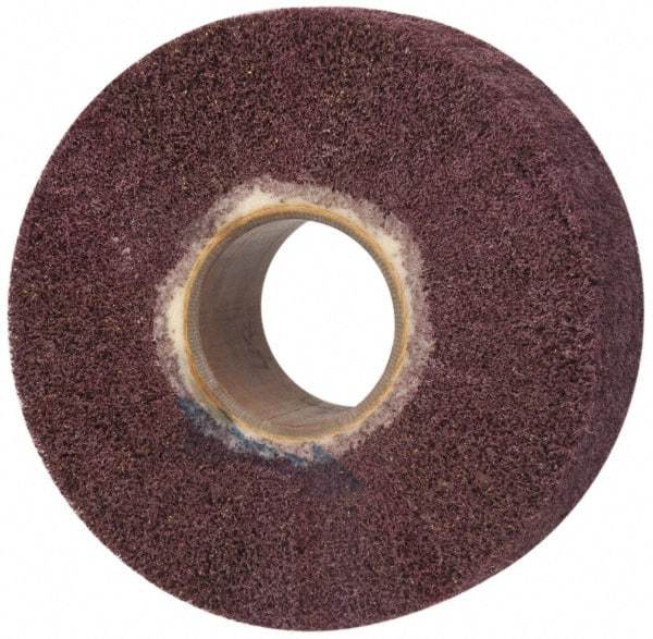 Brite Star - 6" Diam 120 Grit Aluminum Oxide Unmounted Flap Wheel - 2" Hole, 2" Wide, Density 5, Coated, Grade Medium, 3,400 Max RPM - Apex Tool & Supply