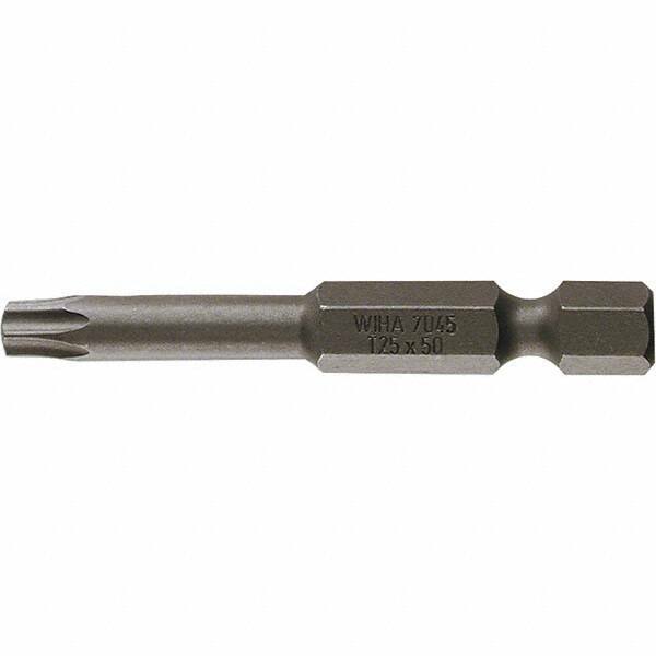 Wiha - T30 Power Bit - 1/4" Drive, 2" OAL - Apex Tool & Supply