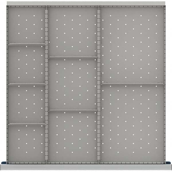 LISTA - 9-Compartment Drawer Divider Layout for 3.15" High Drawers - Apex Tool & Supply