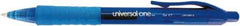 UNIVERSAL - Ball Tip Gel Roller Ball Pen - Blue - Apex Tool & Supply