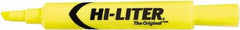 UNIVERSAL - Yellow Highlighter - Chisel Tip, AP Nontoxic Ink - Apex Tool & Supply