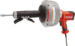 Ridgid - Electric Battery Drain Cleaning Machine - For 3/4" to 2-1/2" Pipe, 25' Cable - Apex Tool & Supply