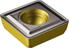 Sandvik Coromant - 88006P LM Grade 4334 Carbide Indexable Drill Insert - TiCN/Al2O3/TiN Finish, Square, 10.65mm Inscribed Circle - Apex Tool & Supply
