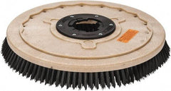 PRO-SOURCE - 18" Diam Scrubbing Brush - 18" Machine, 1-1/2" Trim Length, Black Pad, Polypropylene - Apex Tool & Supply