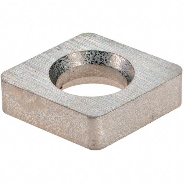 Sandvik Coromant - 5/8" Inscribed Circle, Toolholder Shim for Indexables - 1/4" Thick, 171.31 Shim Style, Positive Rake, Left Hand, Right Hand Cut - Apex Tool & Supply