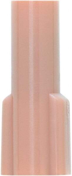 3M - 22 to 18 AWG, Vinyl, Partially Insulated, Female Wire Disconnect - 3/16 Inch Wide Tab, Red, RoHS 2011/65/EU Compliant - Apex Tool & Supply