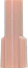 3M - 22 to 18 AWG, Vinyl, Partially Insulated, Female Wire Disconnect - 3/16 Inch Wide Tab, Red, RoHS 2011/65/EU Compliant - Apex Tool & Supply