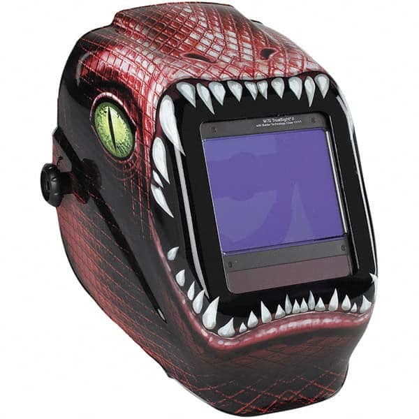 Jackson Safety - 3-1/4 Inch Wide x 4 Inch High Window, Shade 5 to 13, Auto Darkening Lens, Fixed Front Welding Helmet - Apex Tool & Supply