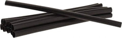 3M - 6" Long, 2:1, Polyolefin Heat Shrink Electrical Tubing - Black - Apex Tool & Supply