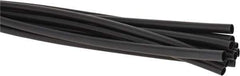 3M - 48" Long, 2:1, Polyolefin Heat Shrink Electrical Tubing - Black - Apex Tool & Supply