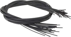 3M - 48" Long, 2:1, Polyolefin Heat Shrink Electrical Tubing - Black - Apex Tool & Supply