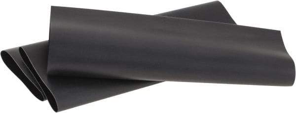 3M - 6" Long, 2:1, Polyolefin Heat Shrink Electrical Tubing - Black - Apex Tool & Supply