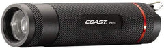 Coast Cutlery - White LED Bulb, 275 Lumens, Industrial/Tactical Flashlight - Black Aluminum Body, 3 AAA Alkaline Batteries Included - Apex Tool & Supply