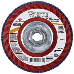 4 1/2″ × 5/8″-11″ 60 Grit Flap Disc - Apex Tool & Supply